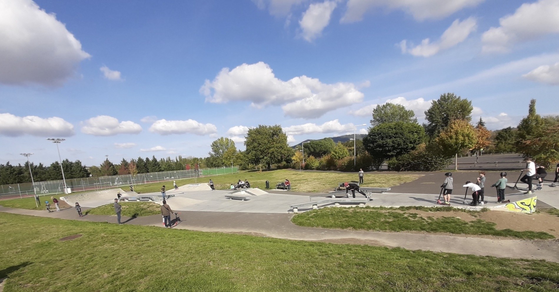 Cournon skatepark